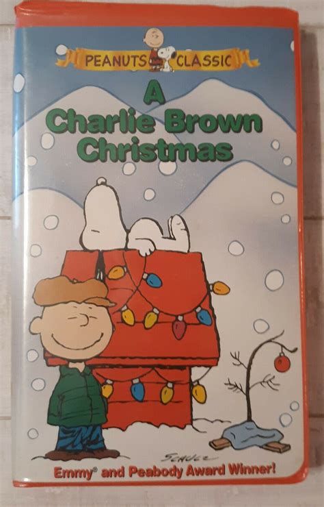 A Charlie Brown Christmas Holiday VHS Peanuts Classic Children of all Ages | Charlie brown ...