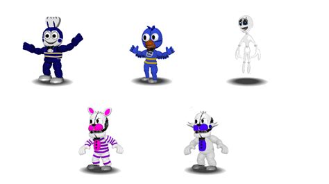 All JOLLY Animatronics by Diegopegaso87 on DeviantArt