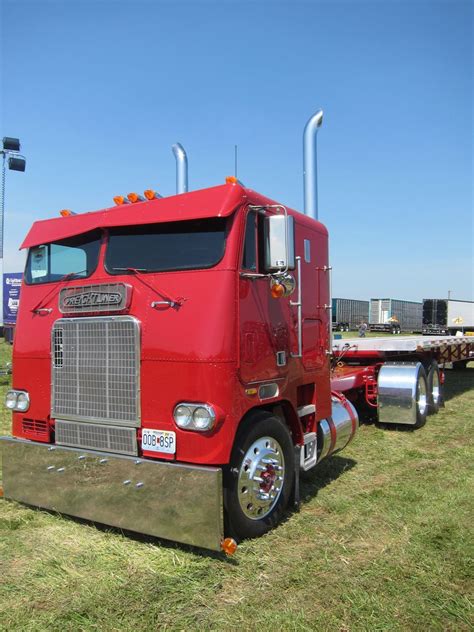 Freightliner cabover Semi Trailer, Truck And Trailer, Big Rig Trucks, Semi Trucks, Freightliner ...