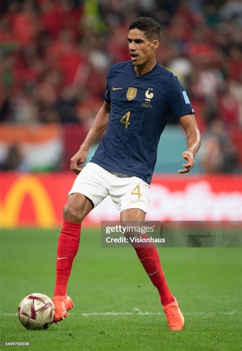 Raphael Varane of France during the FIFA World Cup Qatar 2022 semi... News Photo - Getty Images