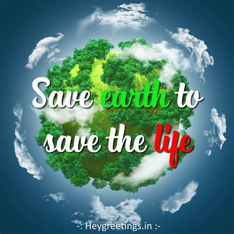 Save earth Slogans - Hey Greetings