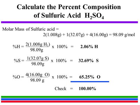 Molar Mass Of Sulfuric Acid/molecular Mass/molecular Weight, 47% OFF