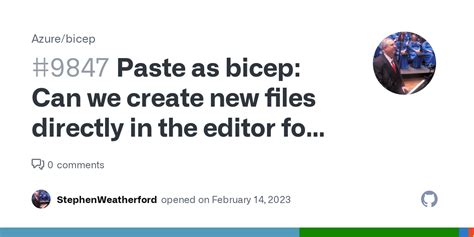 Paste as bicep: Can we create new files directly in the editor for modules from nested templates ...