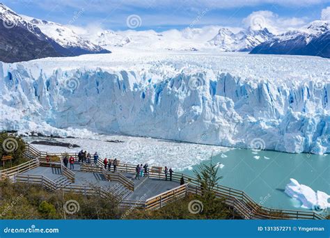 Perito Moreno Glacier In The Los Glaciares National Park In Argentina ...