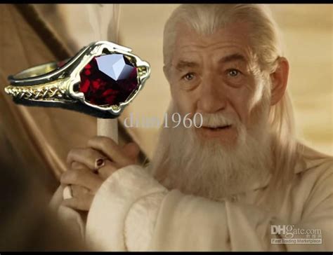 Narya worn by Gandalf the White | Gold fashion, Gandalf ring, Fashion rings