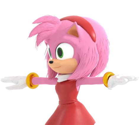 Amy Rose (in Movie Style) | Sonic the Hedgehog! Amino