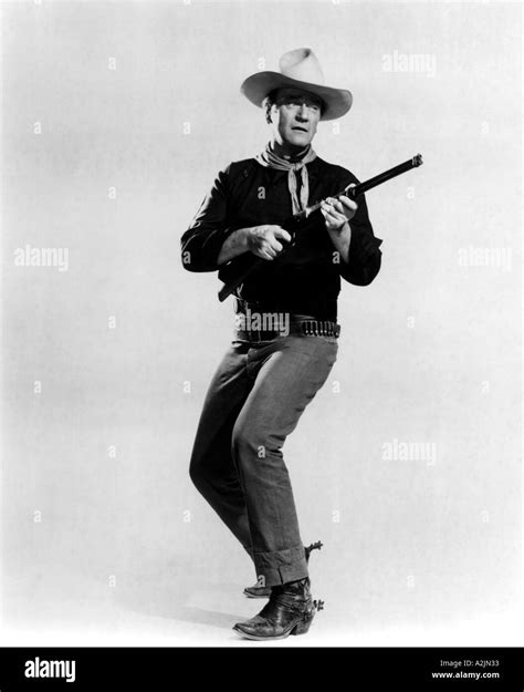 MAN WHO SHOT LIBERTY VALANCE 1962 film starring John Wayne Stock Photo ...