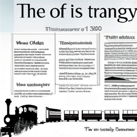 The Invention of the Train: A Historical Timeline - The Enlightened Mindset