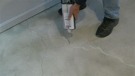 Basement Floor Cracks - How To Fix Cracks In A Basement Floor