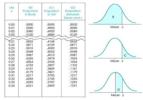 Image result for unit normal table | The unit, Statistics, Map