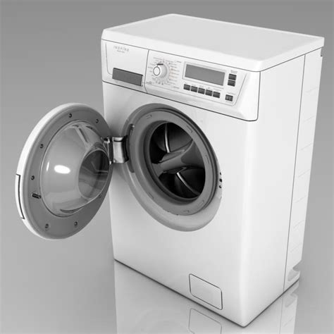 electrolux washing machine 3d model