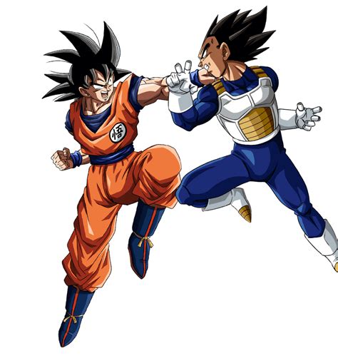 Vegeta Goku fight Blank Template - Imgflip