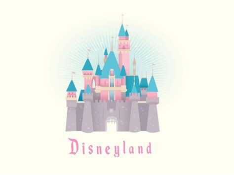 Disneyland Castle | Disneyland castle, Disney castle drawing, Disneyland