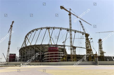 Construction Site Khalifa International Stadium Doha Editorial Stock ...