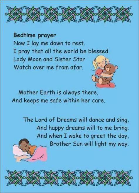 Bedtime prayer | Bedtime prayer, Prayers, Pagan