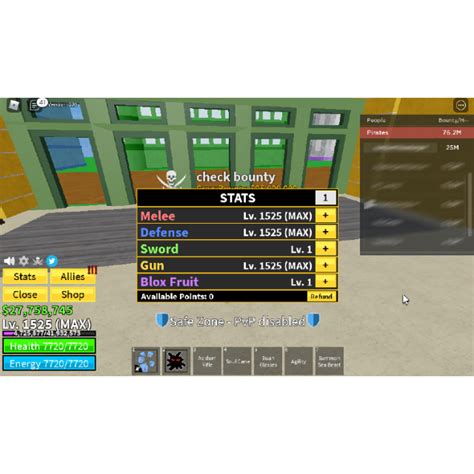 Blox Fruit|Pro Account (25m Bounty) - Other - Gameflip