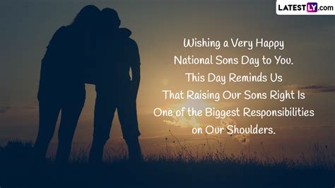 National Son's Day 2023 Messages and Greetings: Images, WhatsApp Status, Quotes and HD ...