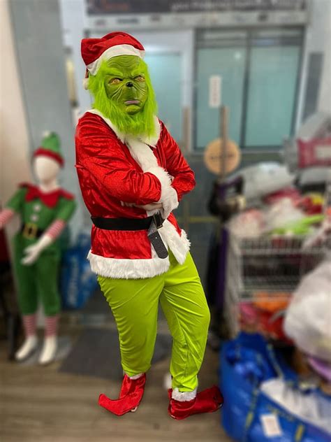 Grinch Adult Costume • Costume Shop Singapore