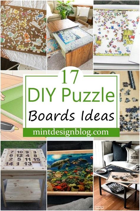 17 DIY Puzzle Board Ideas For Kids - Mint Design Blog