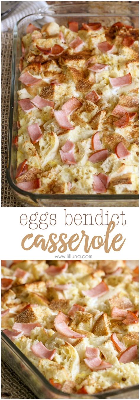 Eggs Benedict Casserole {Simple & Delicious} | Lil' Luna