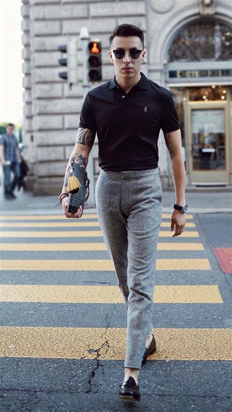 How You Can Look Good In Simple Outfits For Men | Polo shirt outfits, Stylish men casual, Mens ...