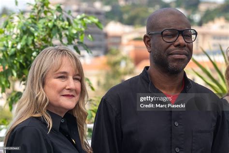 Bianca Stigter and Steve McQueen attend the "Occupied City" photocall ...