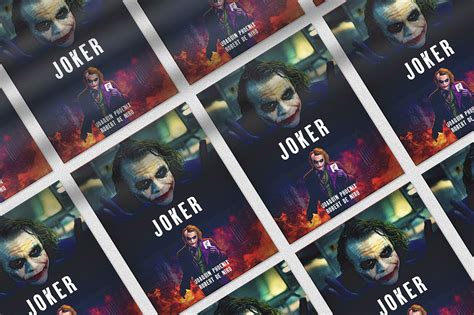 JOKER movie poster on Behance