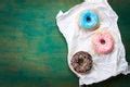 Free Stock Photo 10409 assorted fresh colorful donuts | freeimageslive