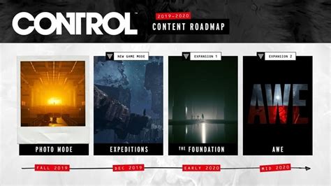 Upcoming DLC linked to Alan Wake in Control's Post Launch Roadmap