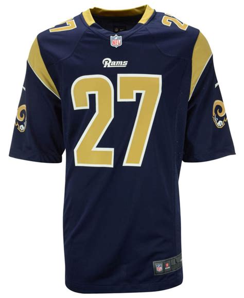 Lyst - Nike Men's Tre Mason Los Angeles Rams Game Jersey in Blue for Men