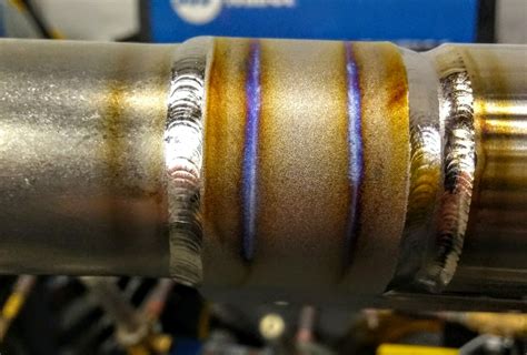 Some titanium welds done on a rotab! | Titanium welding, Titanium, Weld