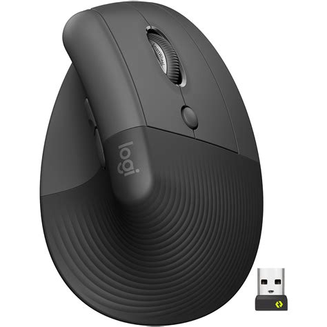 Logitech Lift Vertical Ergonomic Wireless Mouse 910-006466 B&H