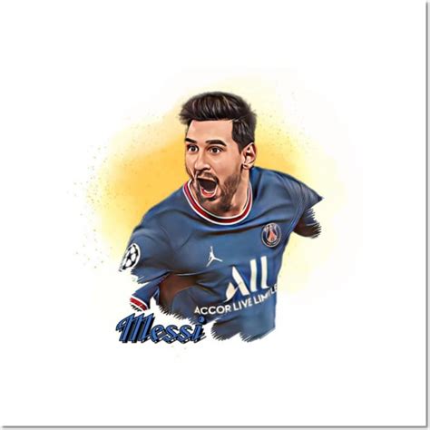 Messi Cartoon - Messi10 - Posters and Art Prints | TeePublic