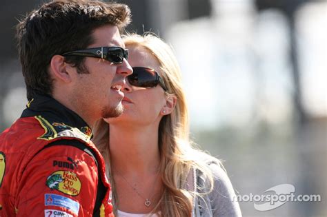 Martin Truex Jr. with his girlfriend at Watkins Glen