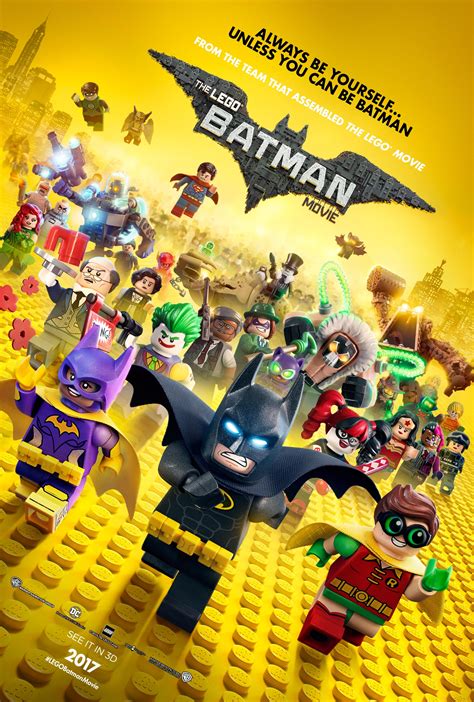 Lego Batman movie poster has all the characters | SciFiNow - The World's Best Science Fiction ...