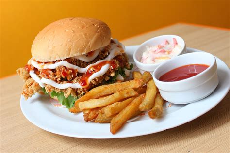 ZINGER BURGER Recipe