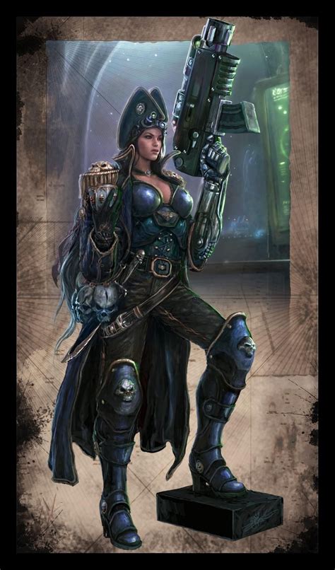 Warhammer 40k - Rogue Trader - Lorayne by TheFirstAngel on DeviantArt in 2020 | Warhammer 40k ...