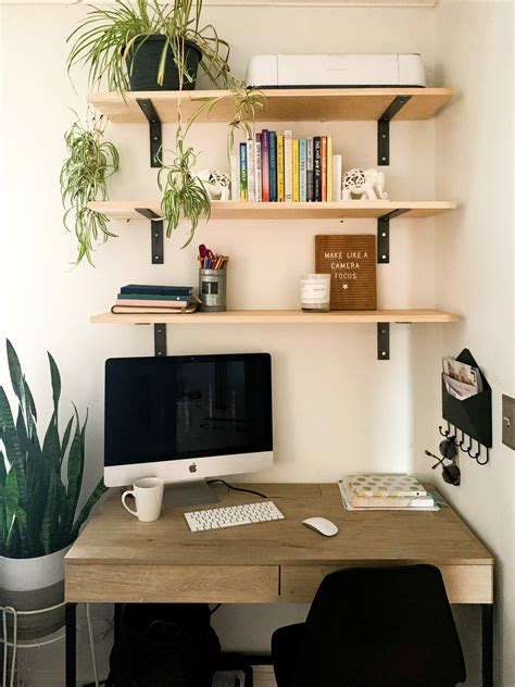 How to create a home office in living room - Cassie Bustamante