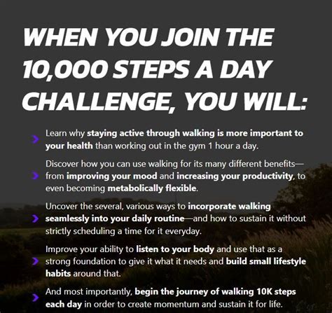 10,000 Steps a Day Challenge.. Join the Challenge TODAY! | 10000 steps a day, Improve yourself ...