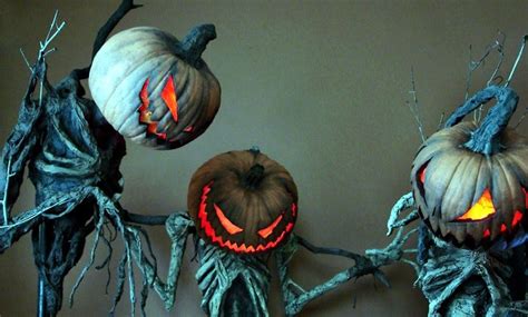 PUMPKINROT.COM: The Blog: Pumpkin Sentinels Diy Halloween Witch, Creepy Halloween Decorations ...