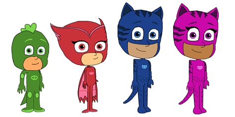 CatGirl with the PJMasks by TheGothEngine on DeviantArt