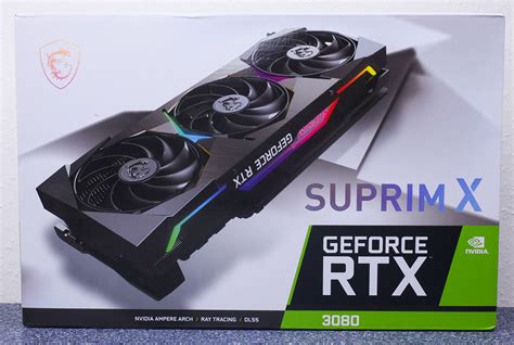 MSI GeForce RTX 3080 Suprim X Review - The Biggest Graphics Card in the ...