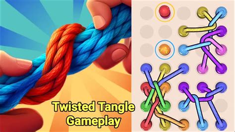 Twisted Tangle Game Gameplay Level 1-100 - YouTube