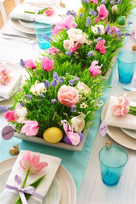 40+ Adorable Easter Table Decorations to Put You In A Festive Mood ...