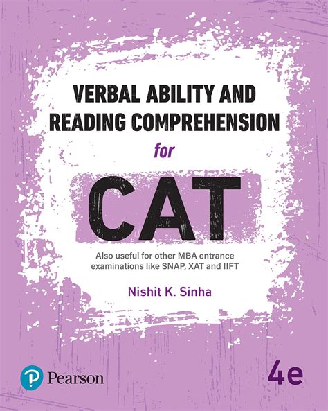 Verbal Ability and Reading Comprehension for CAT| Fourth Edition| By ...