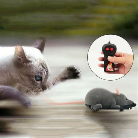 Aliexpress.com : Buy Pets Cats Wireless Remote Control Mouse Electronic RC Mice Toy Pets Cat Toy ...