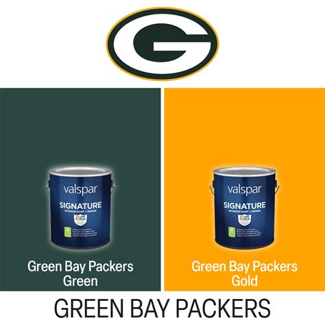 Shop Valspar Green Bay Packers Paint Project Kit at Lowes.com