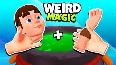 I Combined the WEIRDEST Ingredients to Make MAGIC in VR! - King of Magic VR - YouTube