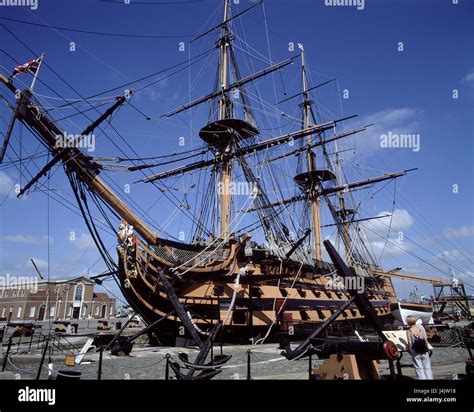 Great Britain, south narrow country, Portsmouth, royal Naval museum, flagship 'Victory' England ...