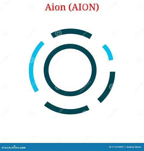 Vector Aion AION logo stock vector. Illustration of altcoin - 111216997